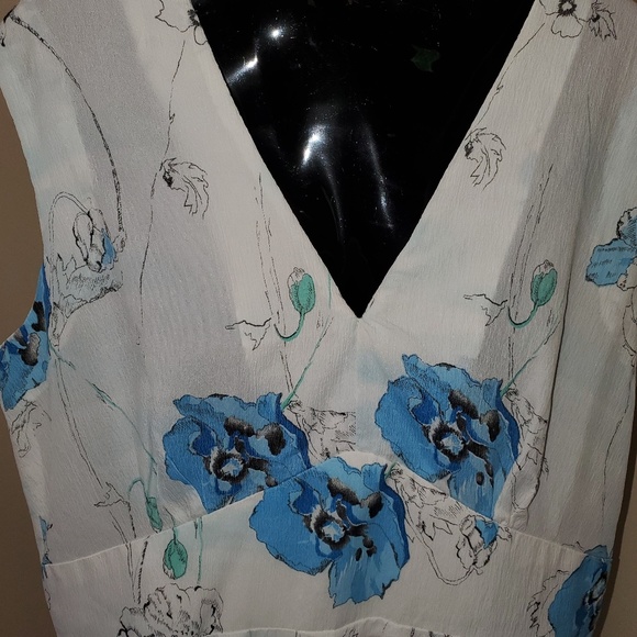 Blue Flower Custom Made Dress - Picture 4 of 8